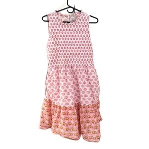 j crew pink floral dress size XL